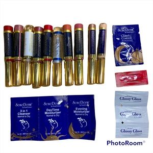 New, sealed Lipsense lip gloss and ShadowSense liquid eye shadow bundle